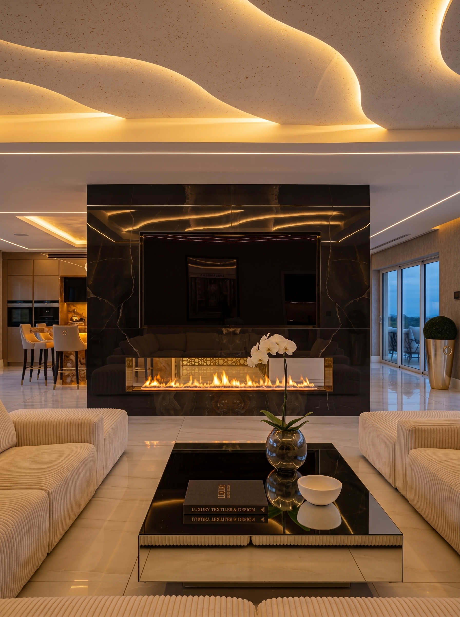 Luxury interior design by Meiger — bespoke living space in Cheshire