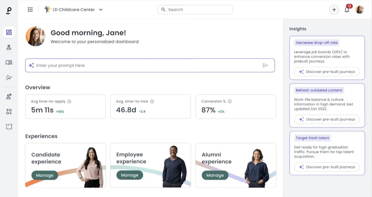 Phenom Intelligent Talent Experience