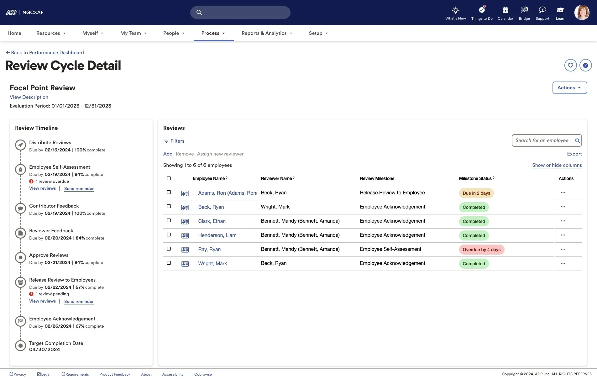ADP Talent Acquisition tool