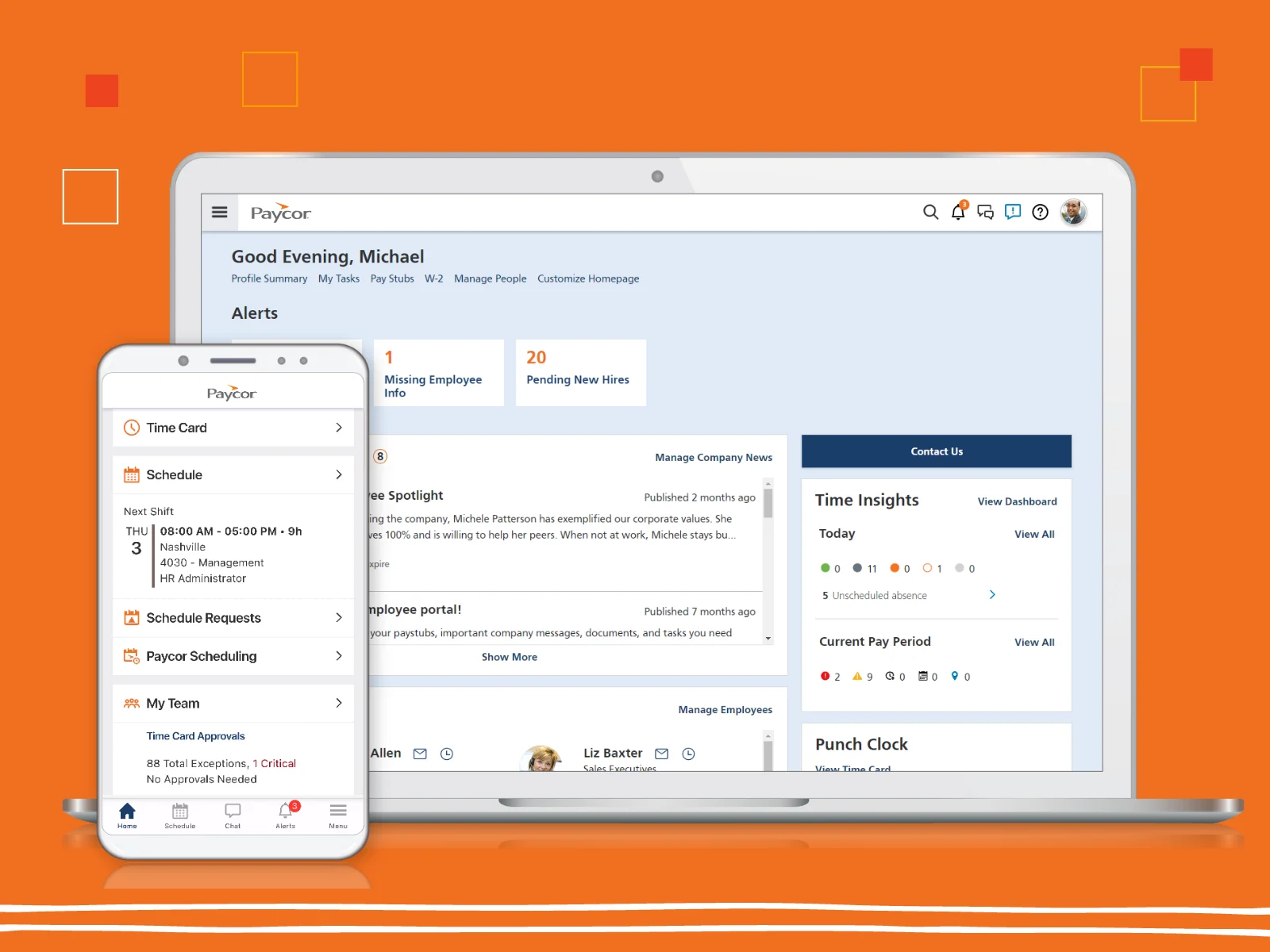 Paycor interface