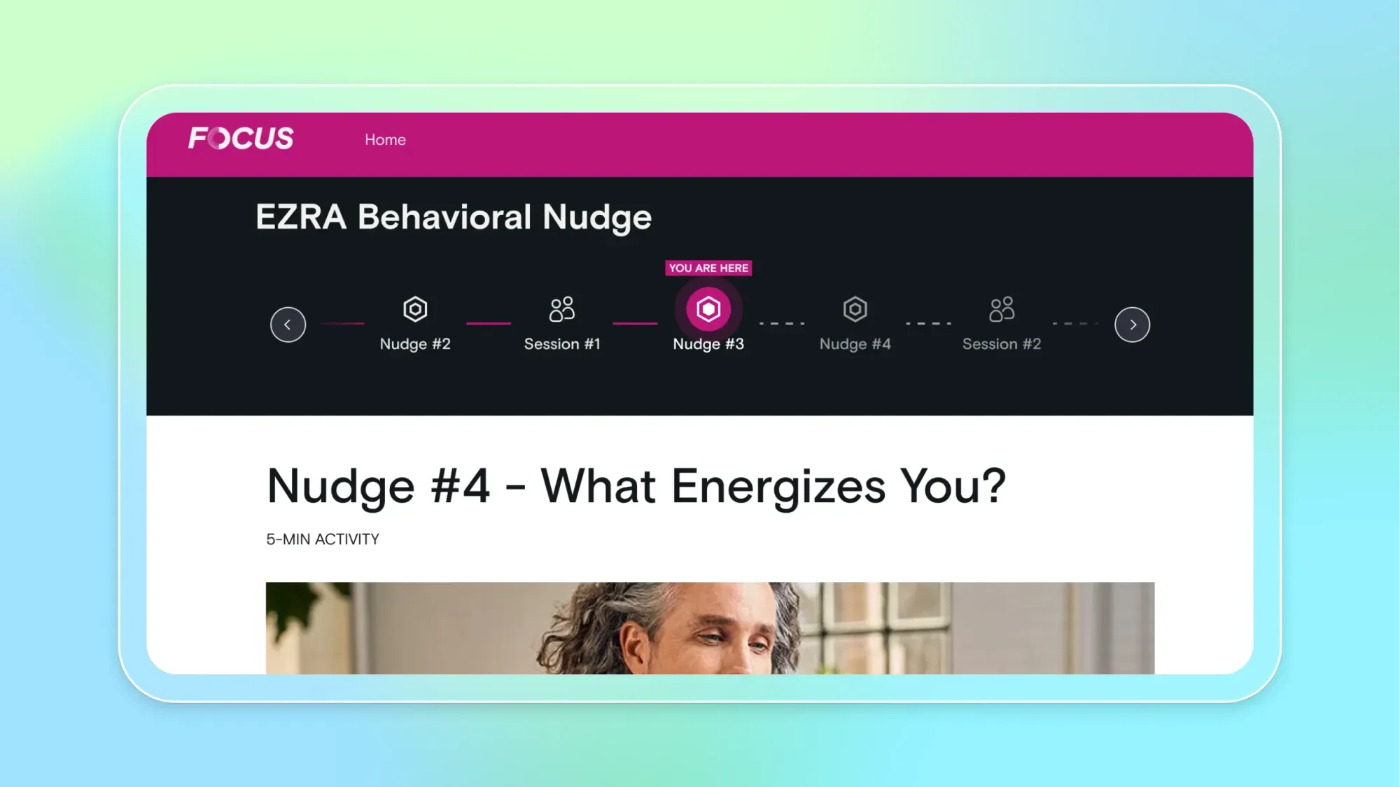 EZRA dashboard