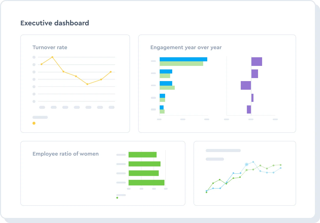 Visier dashboard