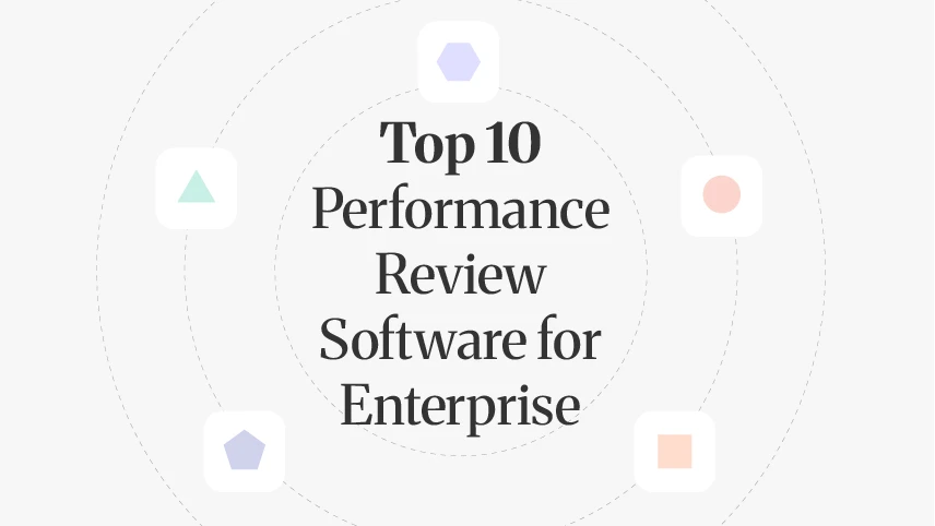 top 10 performance review software for enterprise