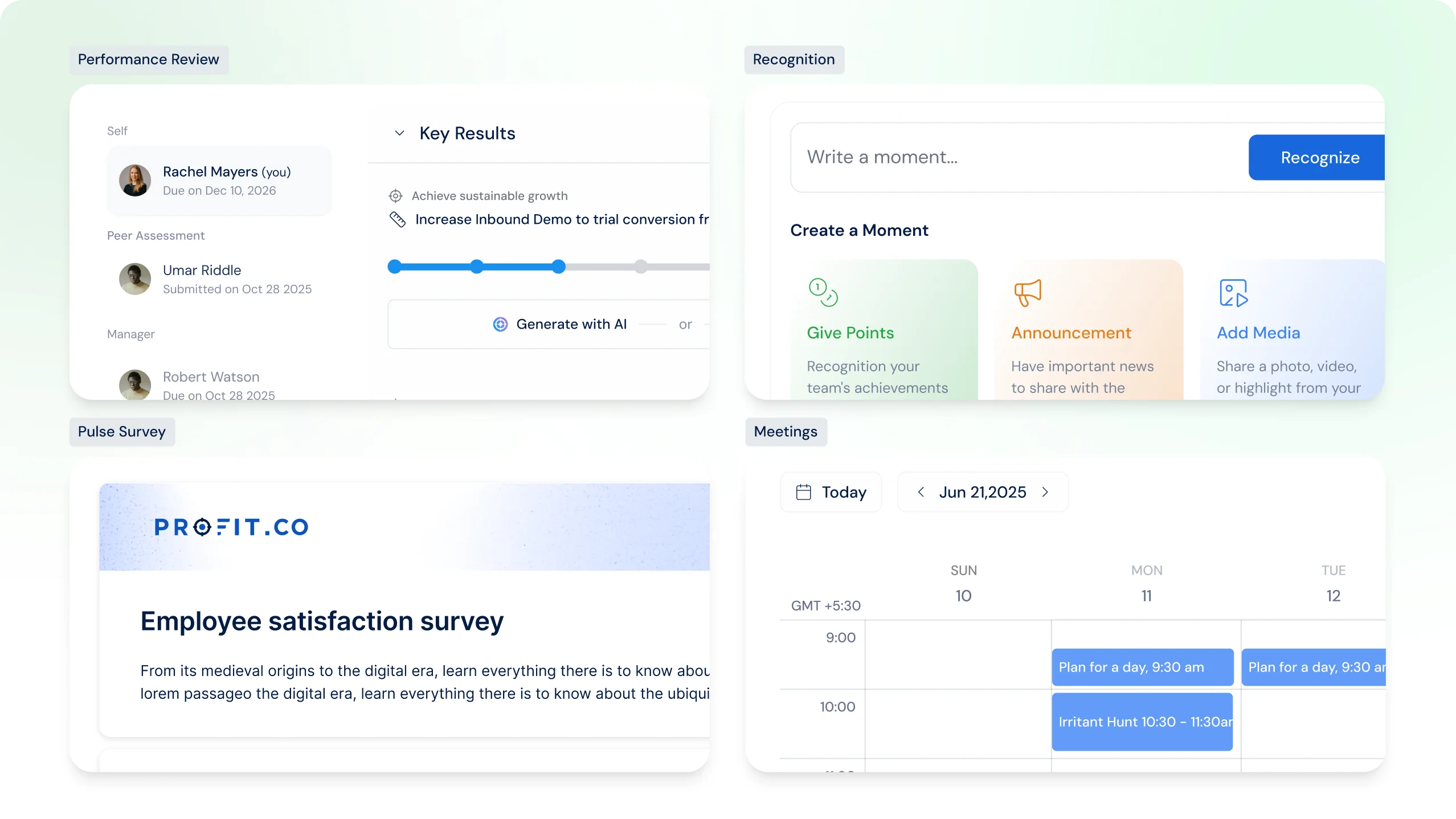 Profit.co features