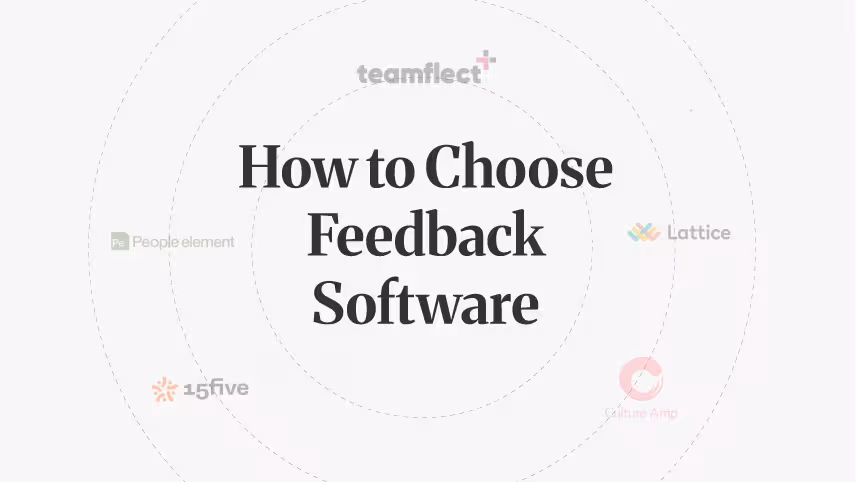 How to Choose Feedback Software in 2026
