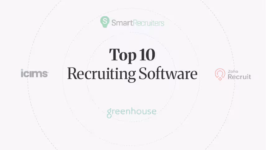 Top 10 Recruiting Software in 2026