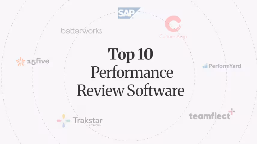 Top 10 Performance Review Software in 2026
