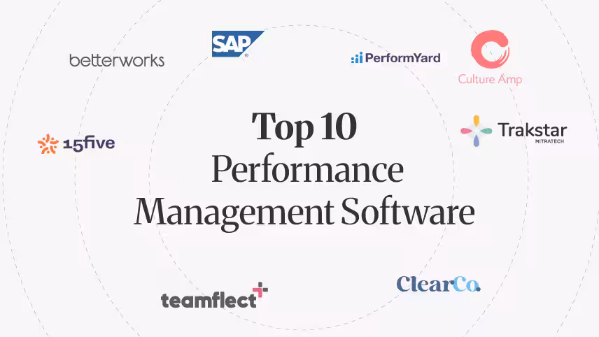Top 10 Performance Management Software in 2026