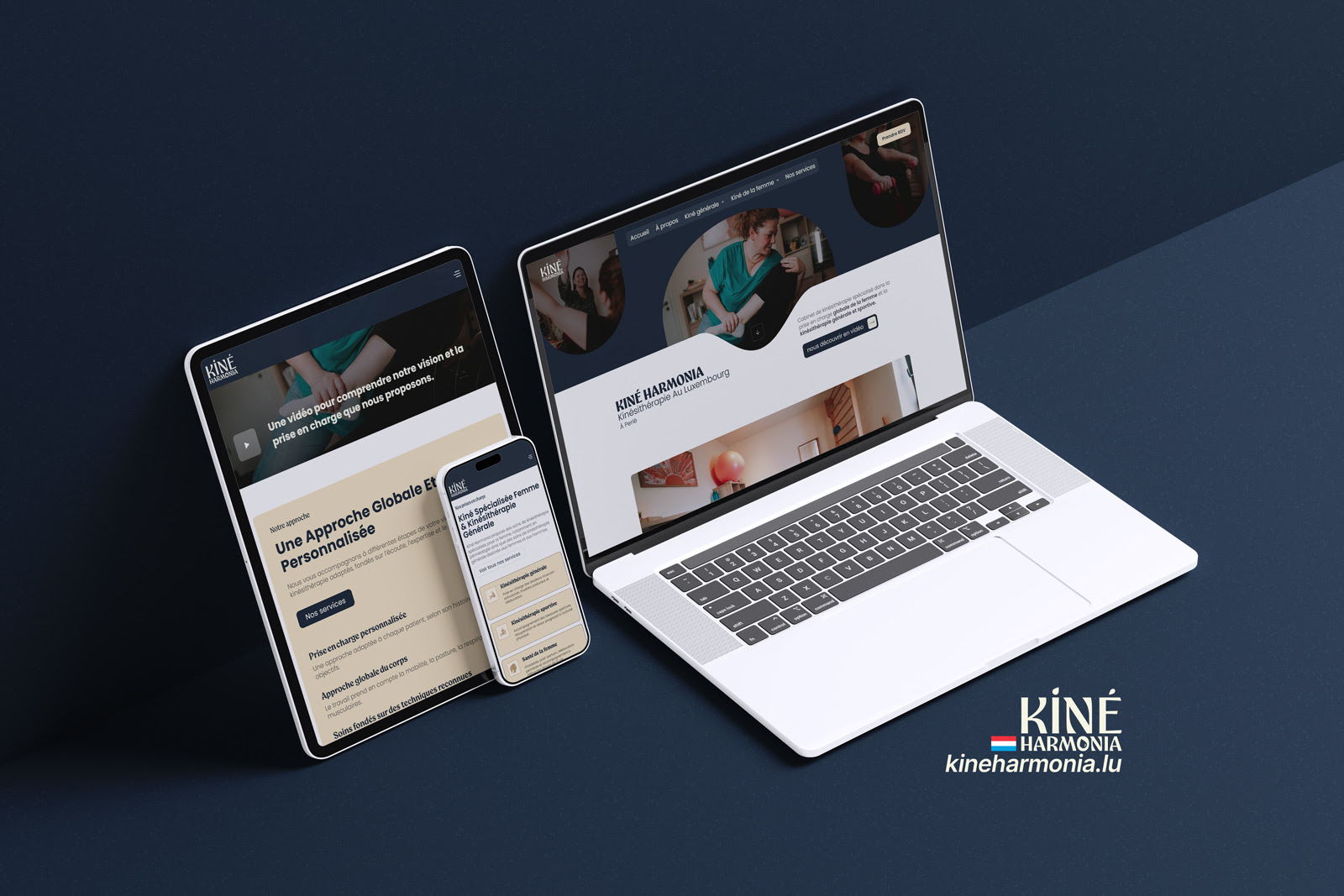 Un site clair, professionnel et centré sur l’humain