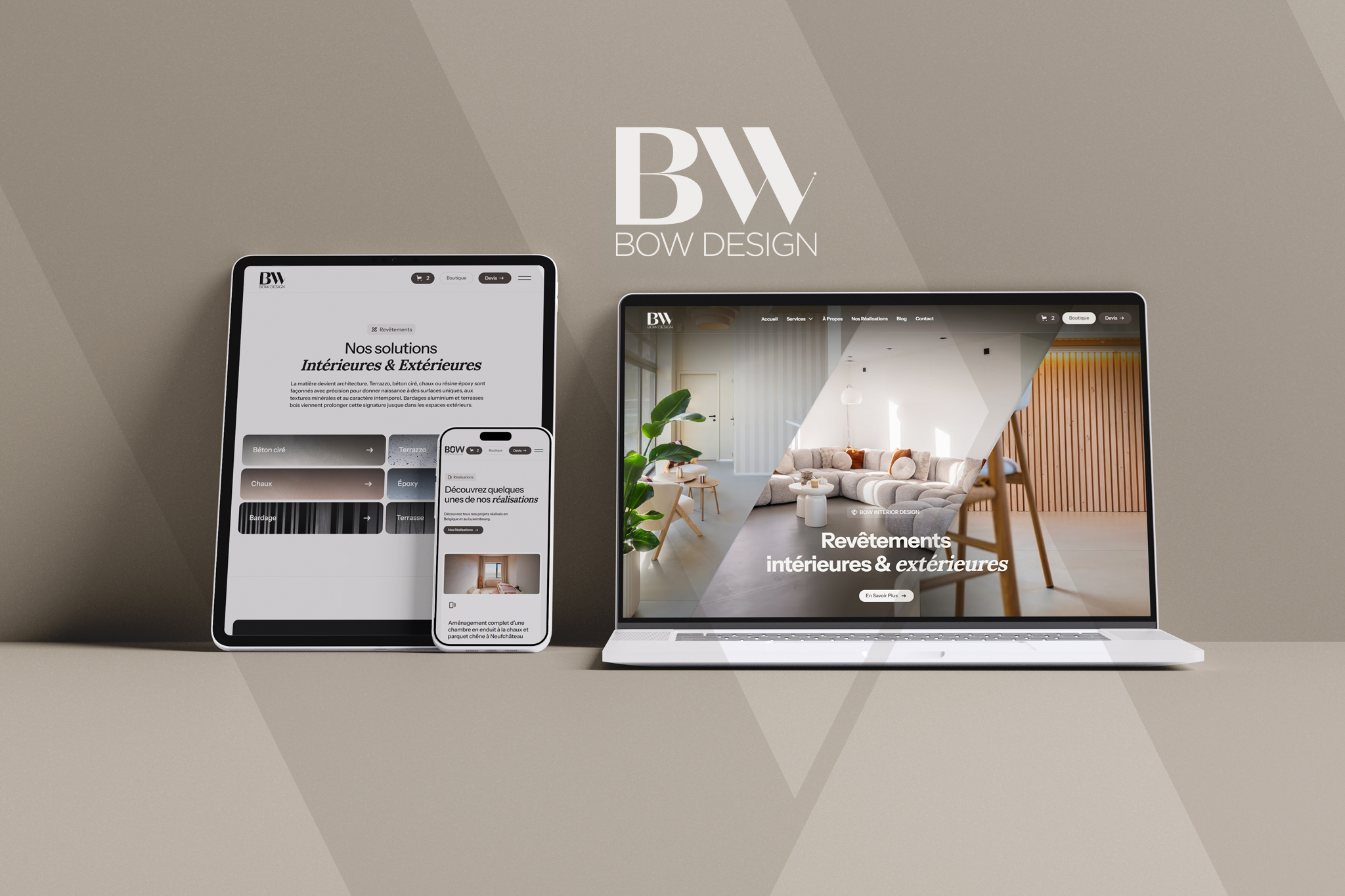 BOW Design - Nouvelle identité