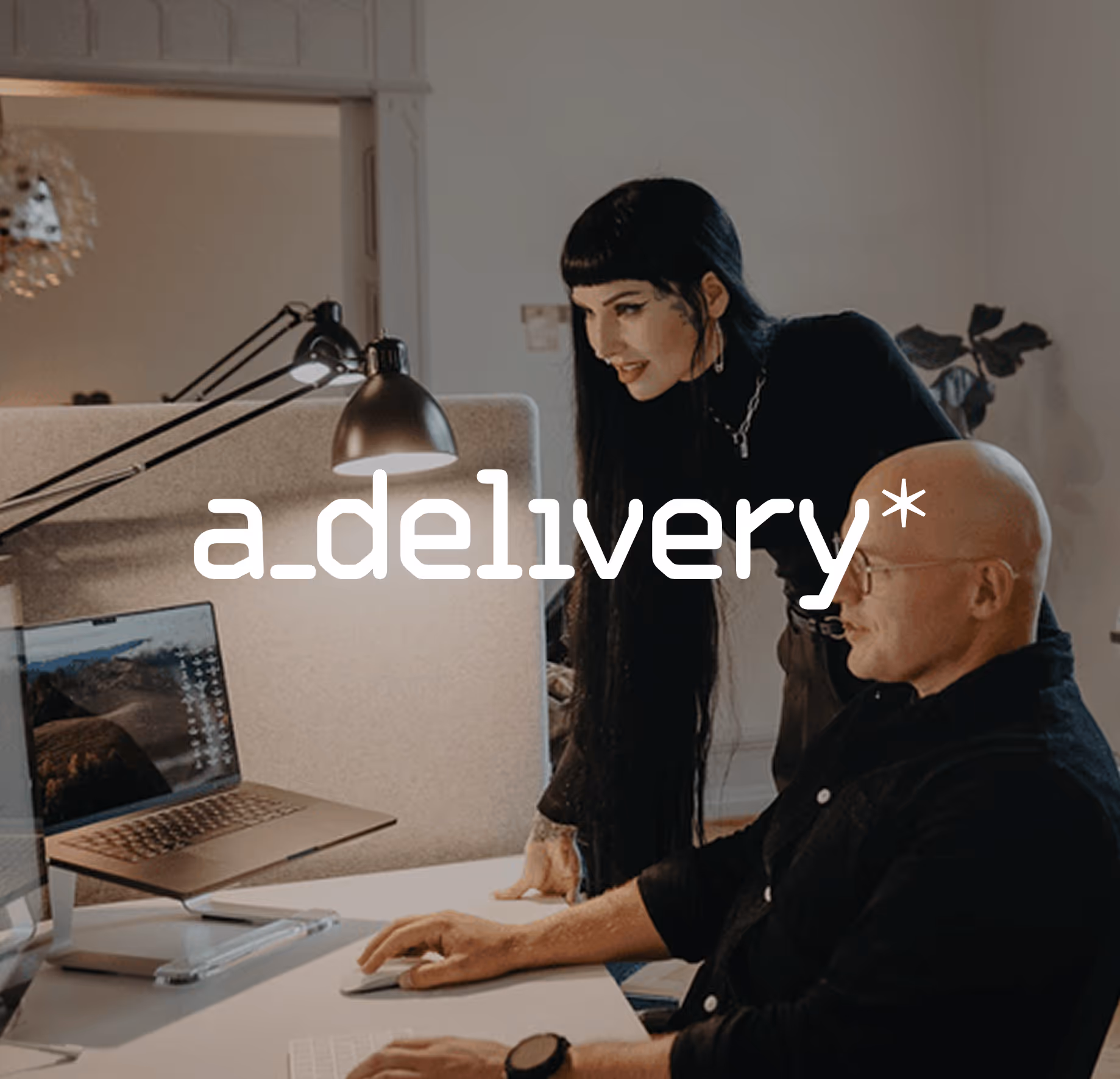Adelivery ikon och bild
