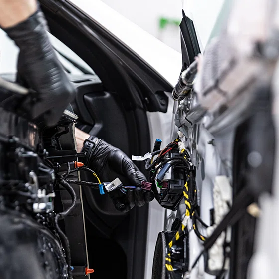 robot de montage secteur automobile