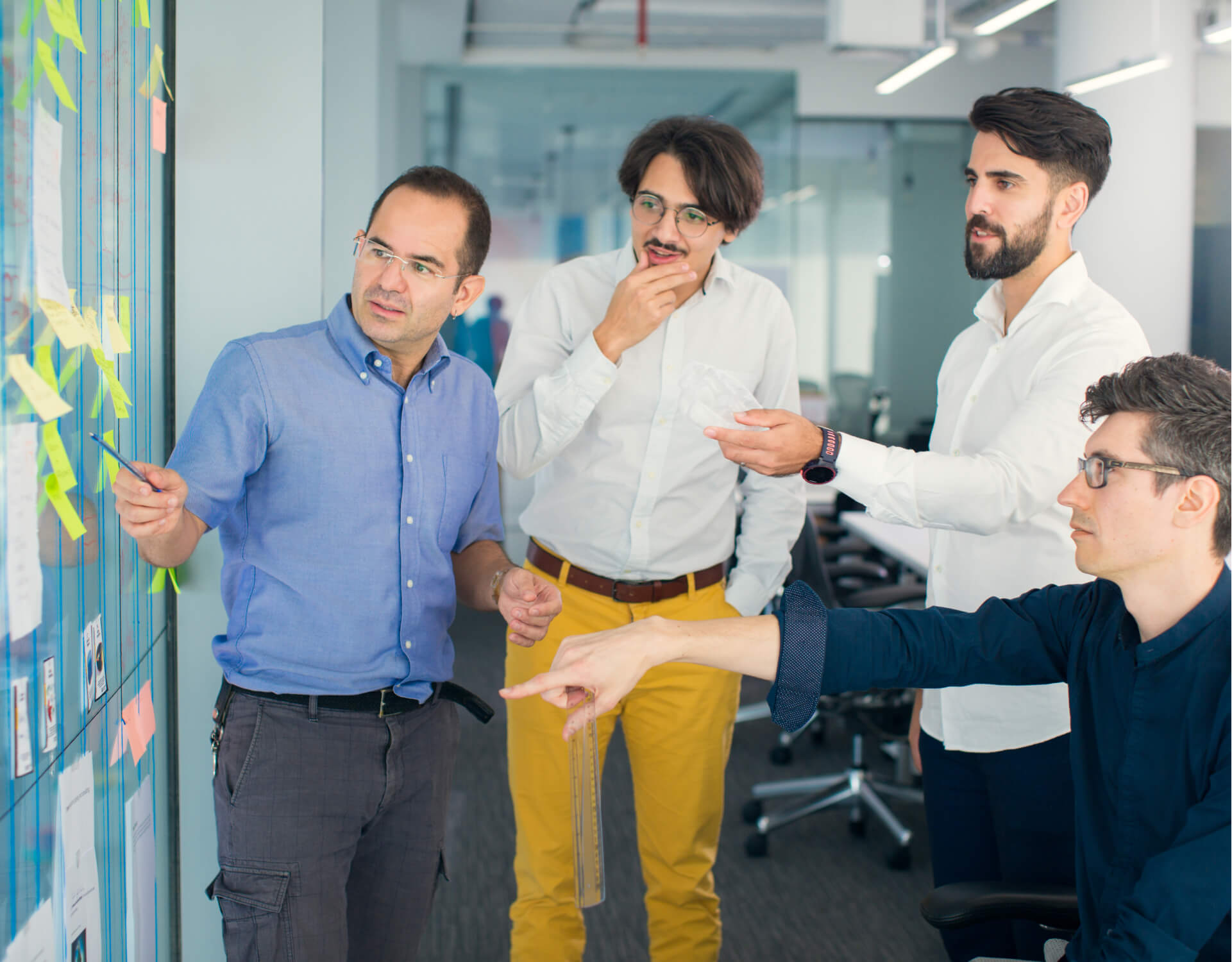 Evening view of Dubai Outsource City from afar