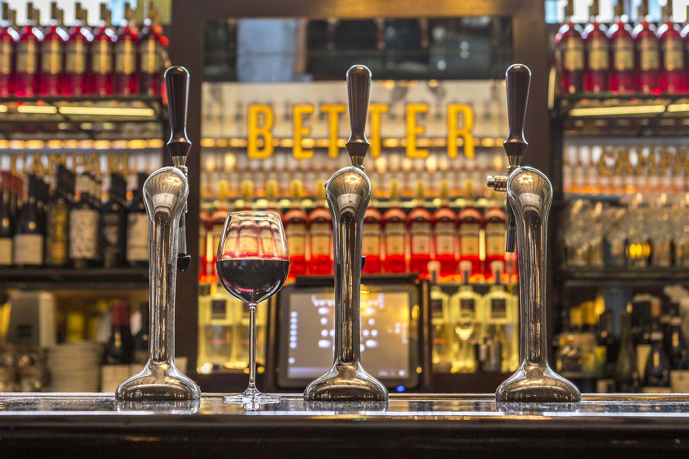 Wine on Tap Installation