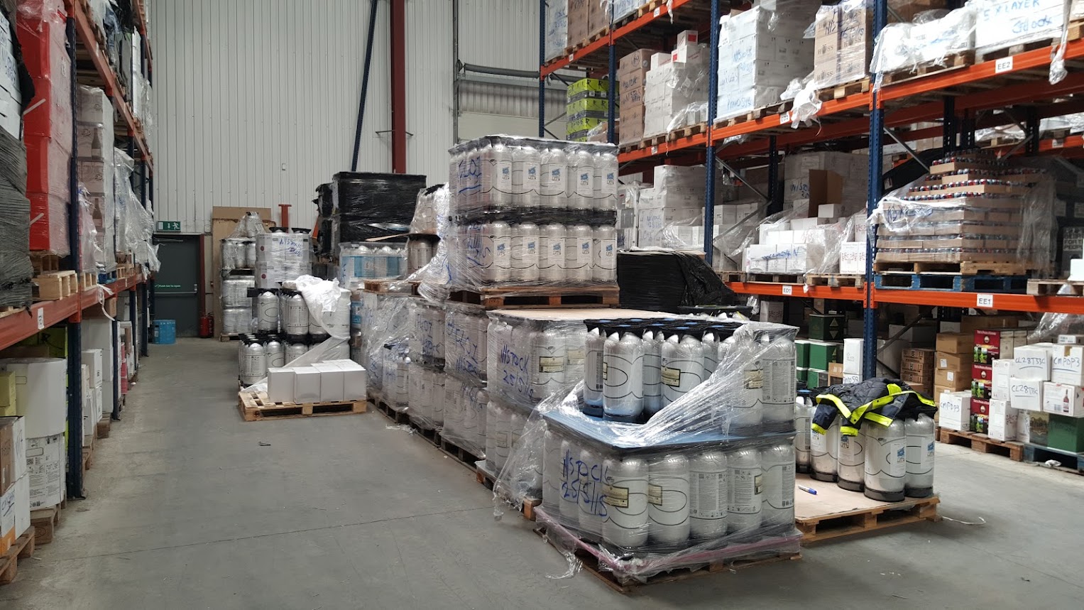 WineLab warehouse and wine-on-tap keg storage facility, Naas, Co. Kildare