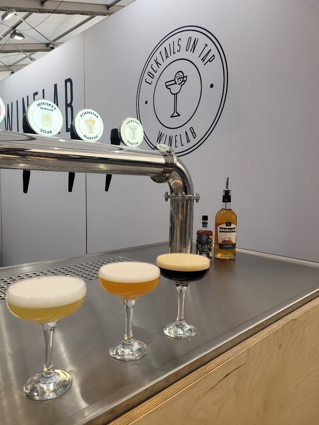 WineLab wine-on-tap kegs ready for wholesale distribution to hospitality venues