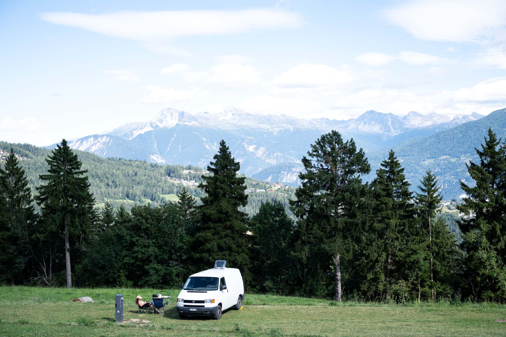 woodland camping anzere valais switzerland suisse
