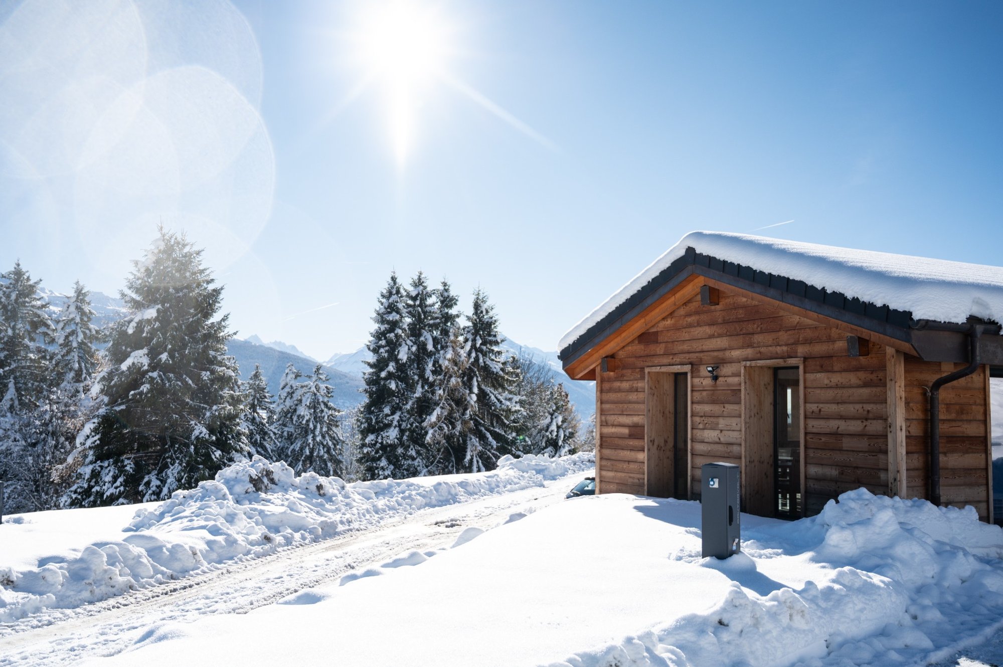 woodland camping anzere hiver