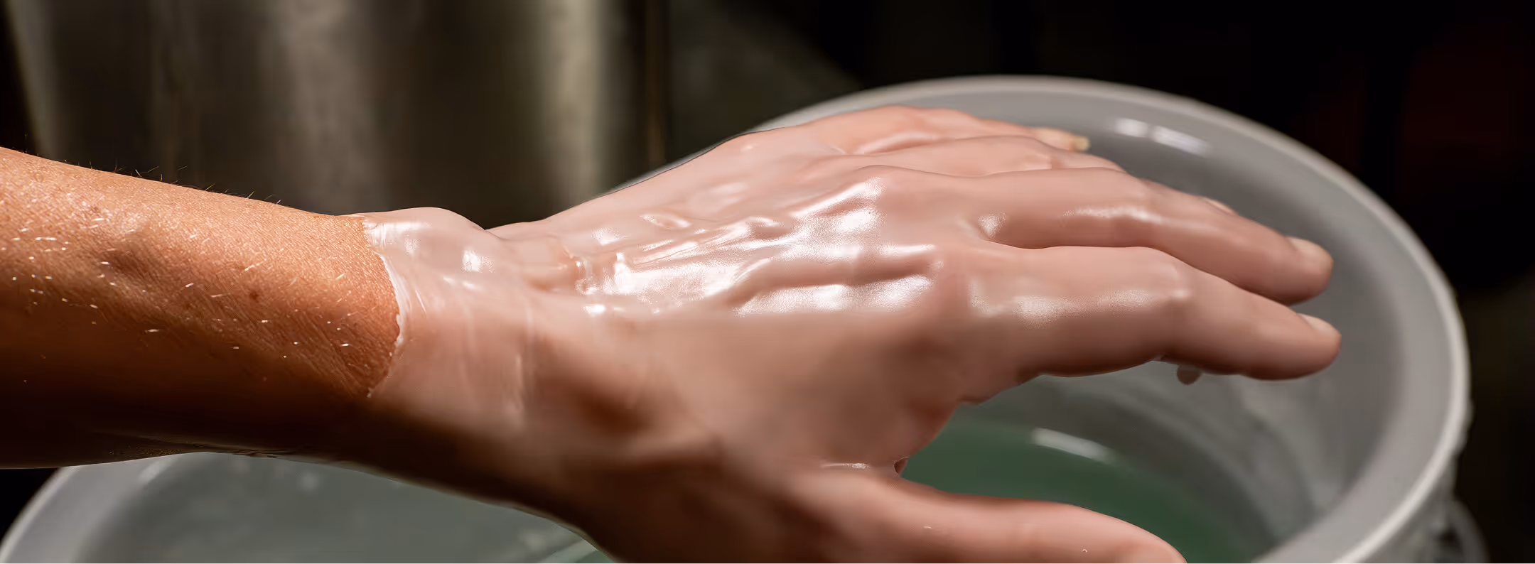 A patient receiving hand therapy at golden gate hand therapy in san francisco california