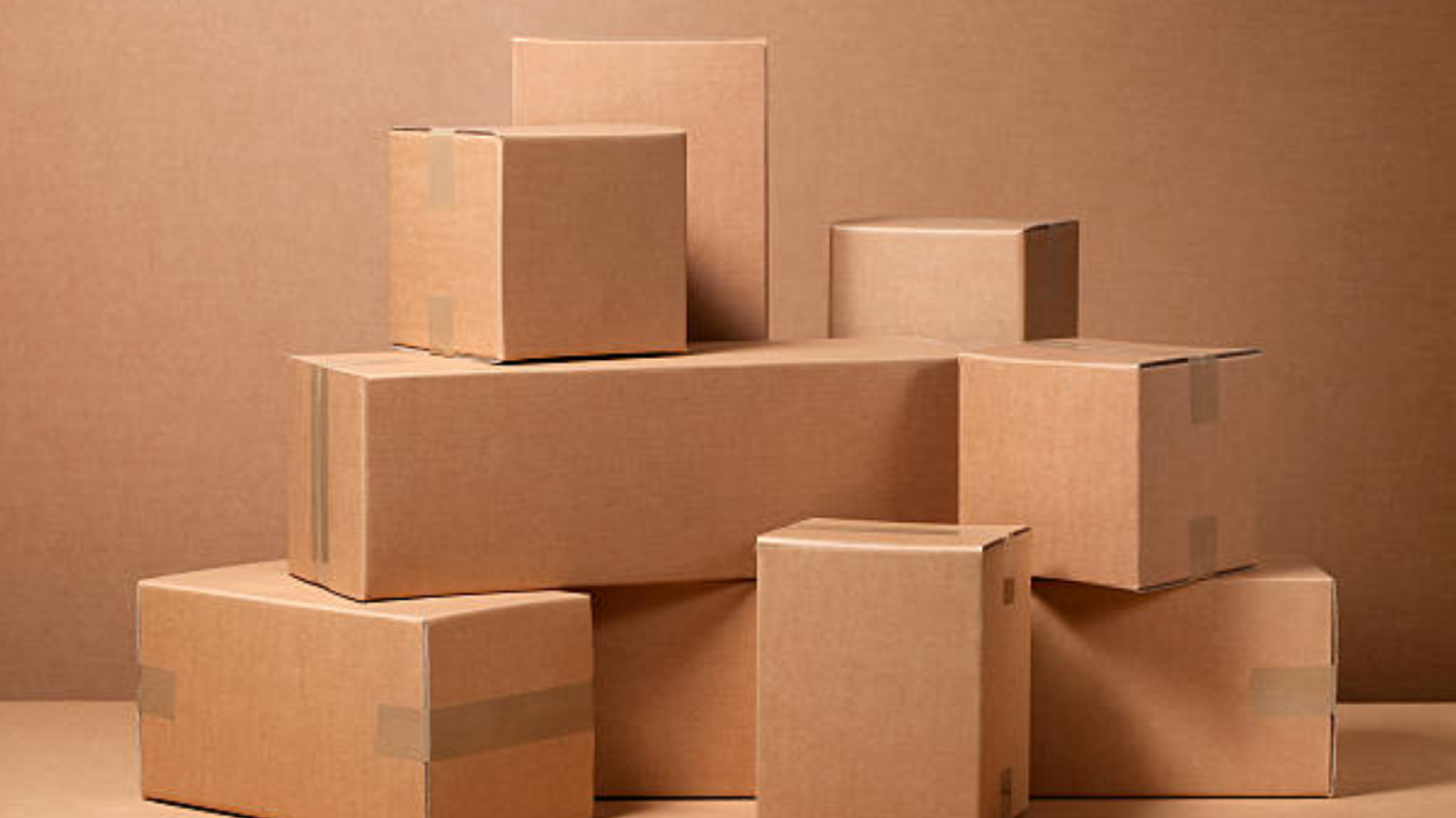 Standard Cardboard Box Sizes Categorized by Type