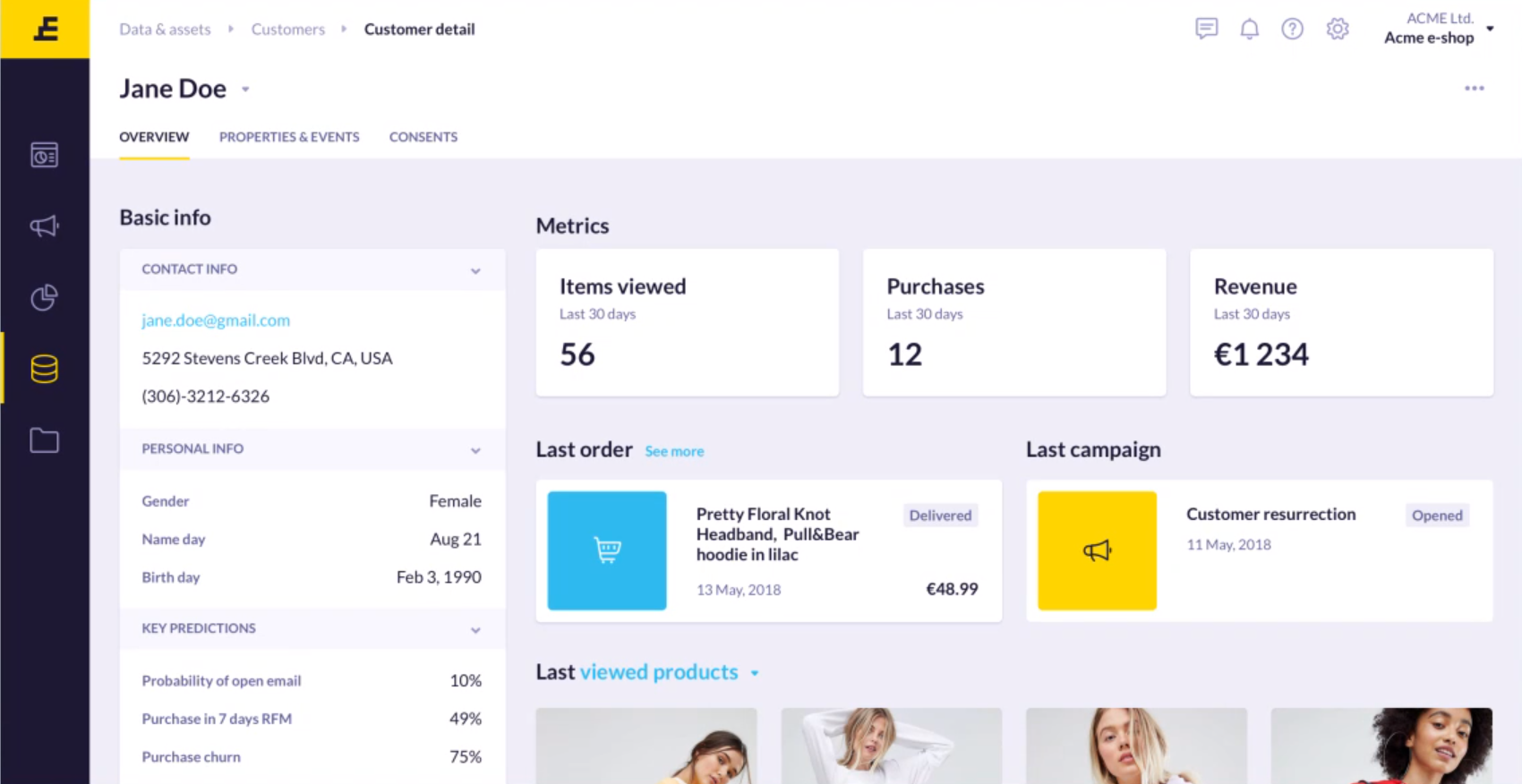 customer data platform for single customer view