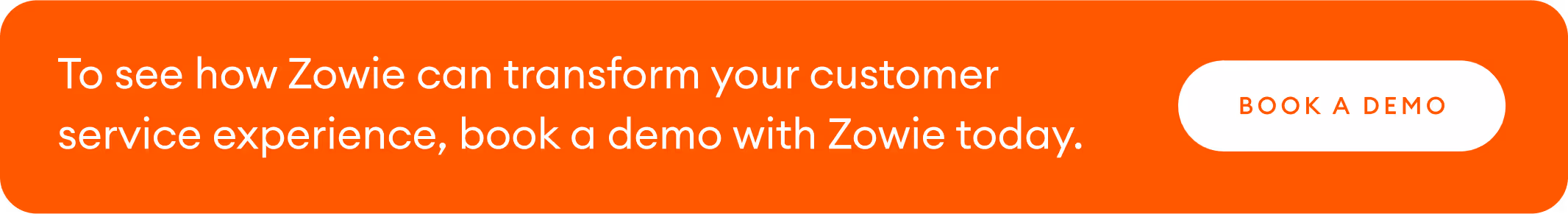 book a demo with Zowie today