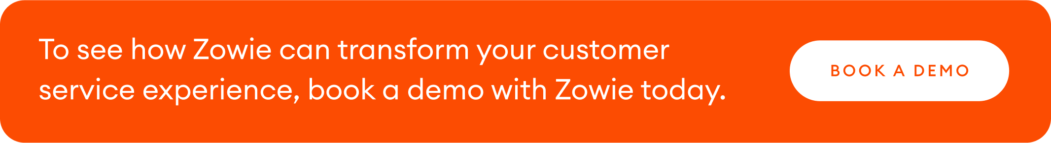 book a demo with Zowie today