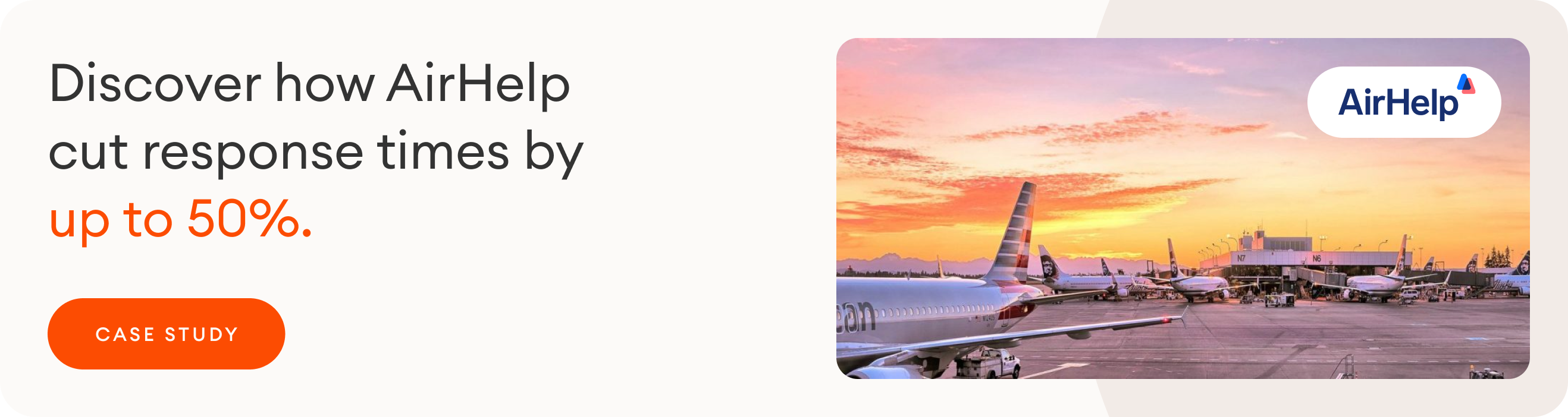 discover how AirHelp cut response times by up to 50%