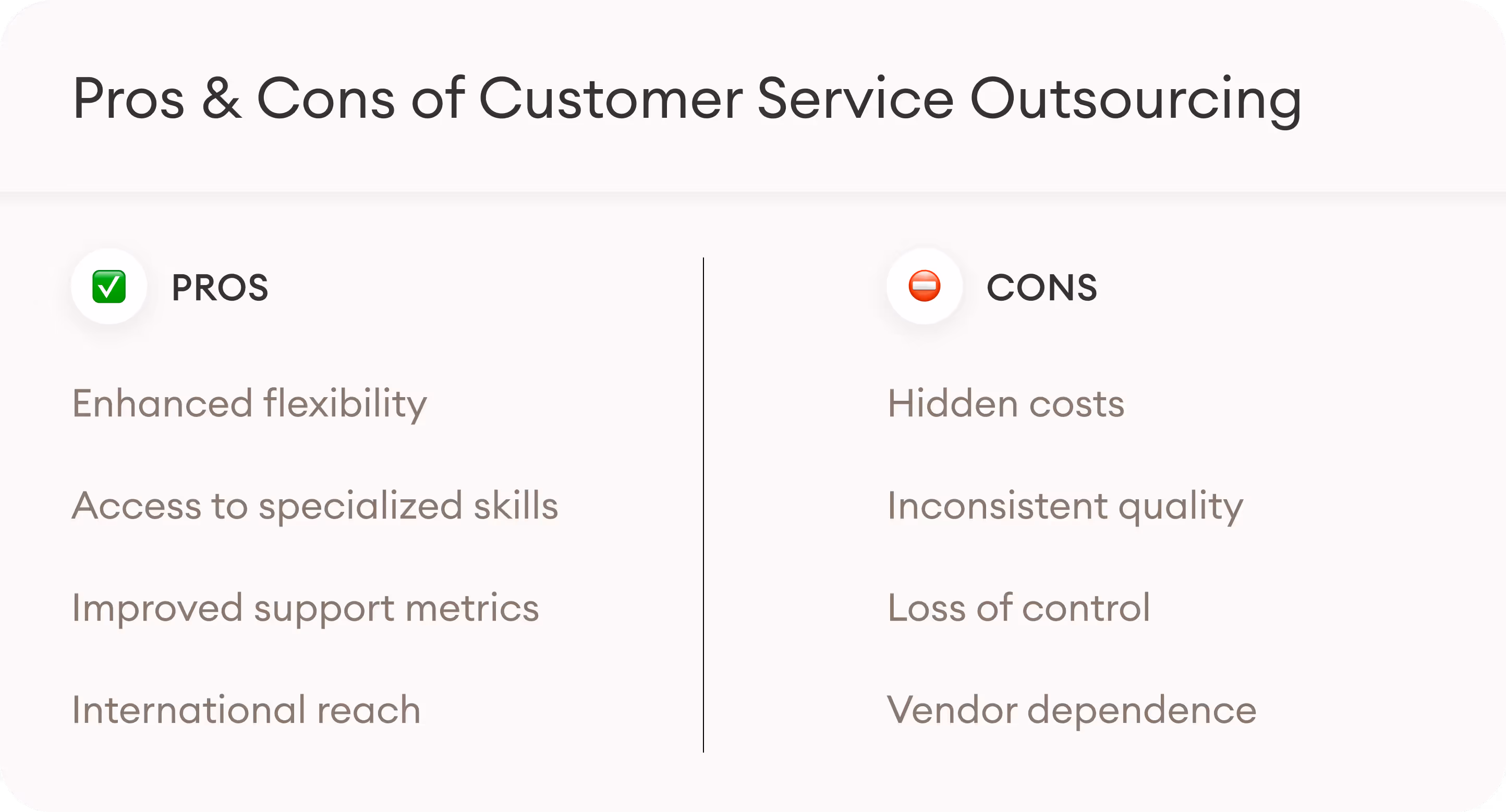 the pros and cons of customer service automation
