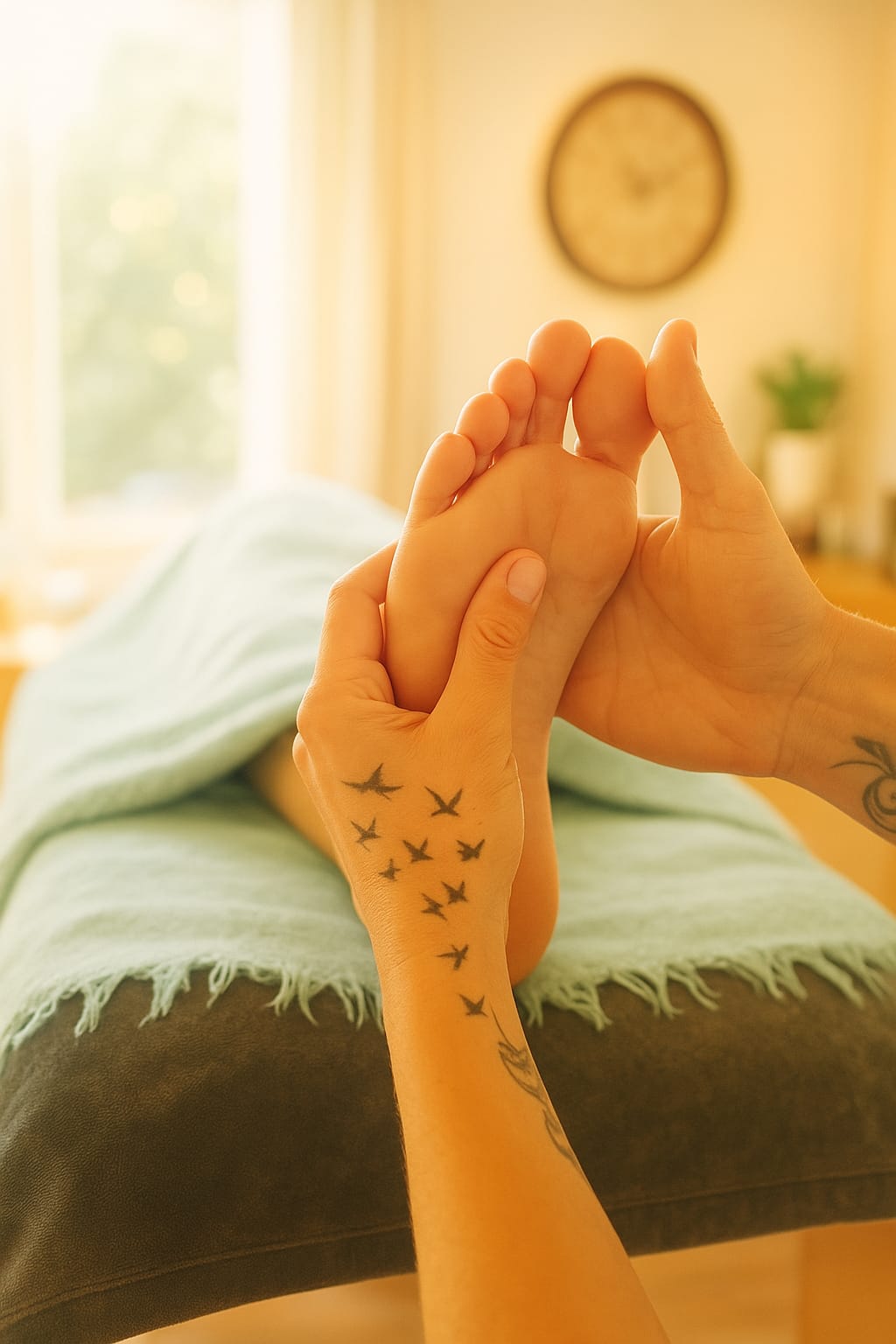 réflexologie plantaire Luberon Maubec Coustellet