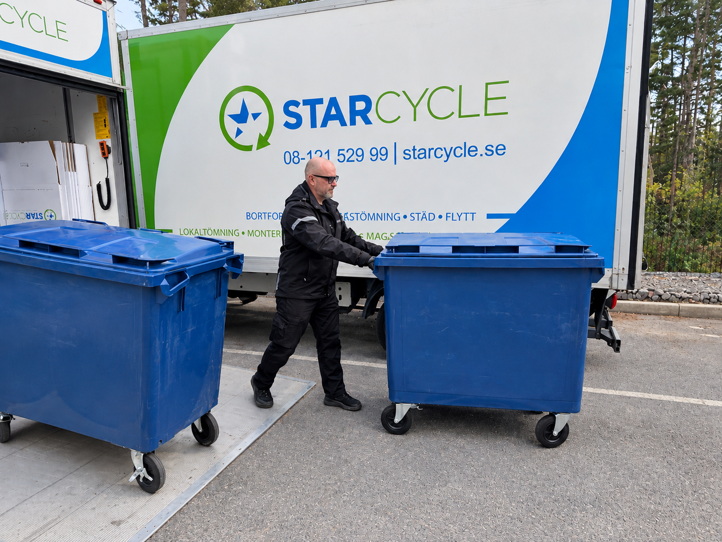 Starcycle hjälper till med tömning och hantering av dödsbo i Järfälla