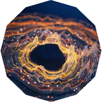 Abstract data, showing analytics