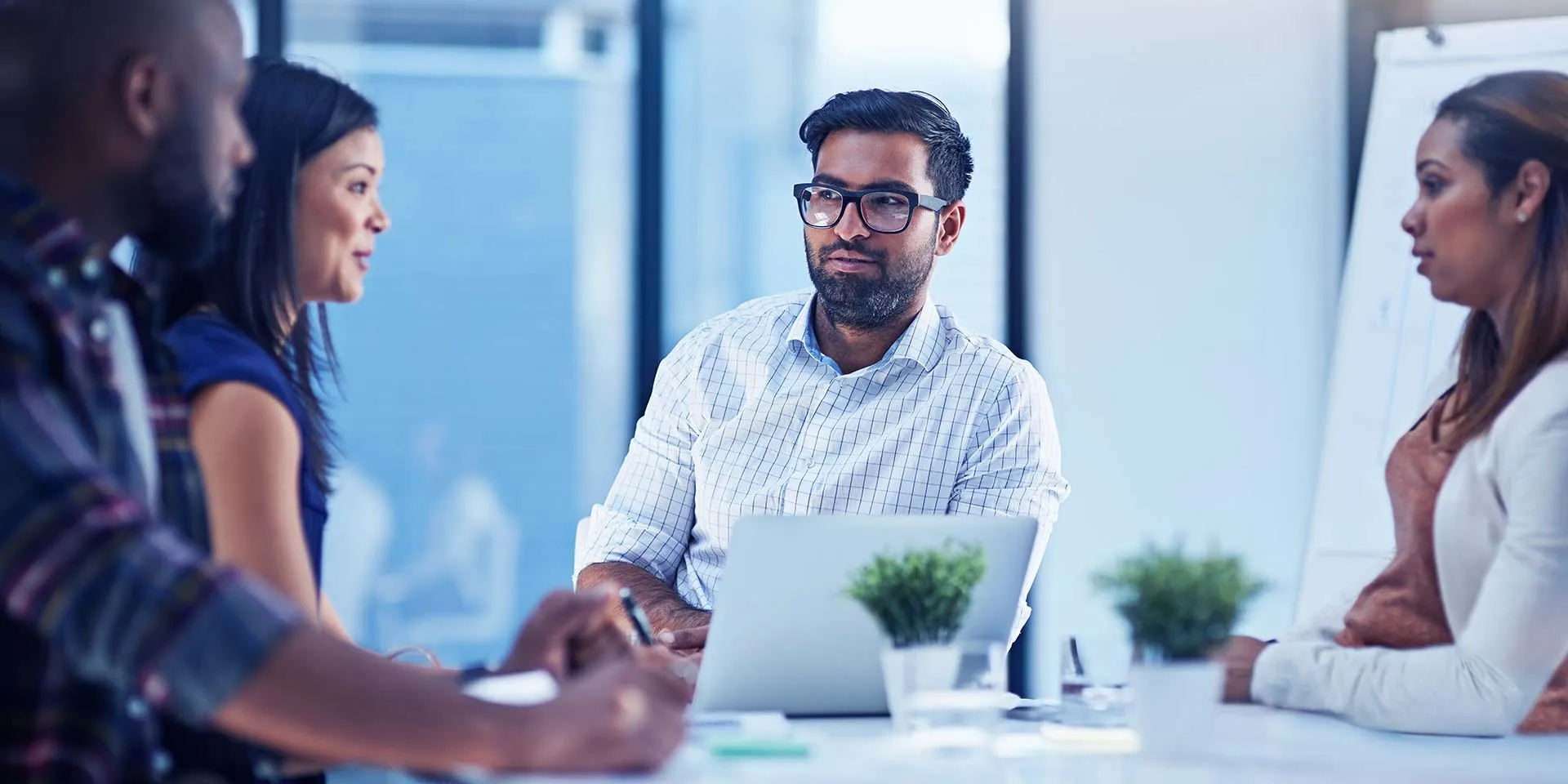 Small business meeting