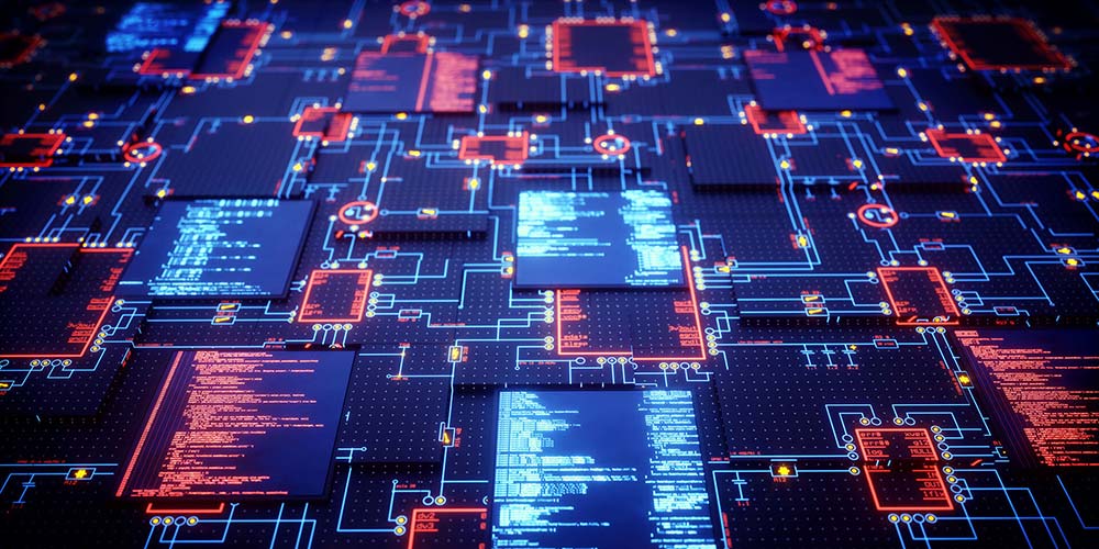 Abstract data, showing connectivity