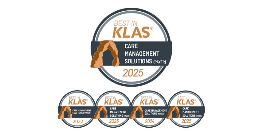 Best in KLAS Award Badges for Care Management Solutions
