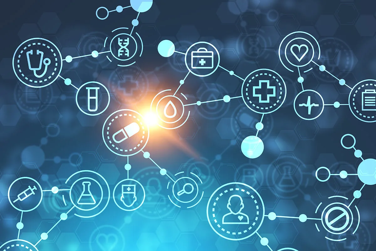 Eldery woman talking to young adult sitting on a park bench