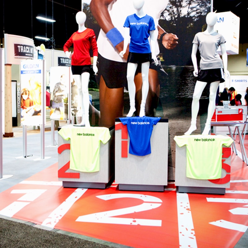 Trade show display product photo