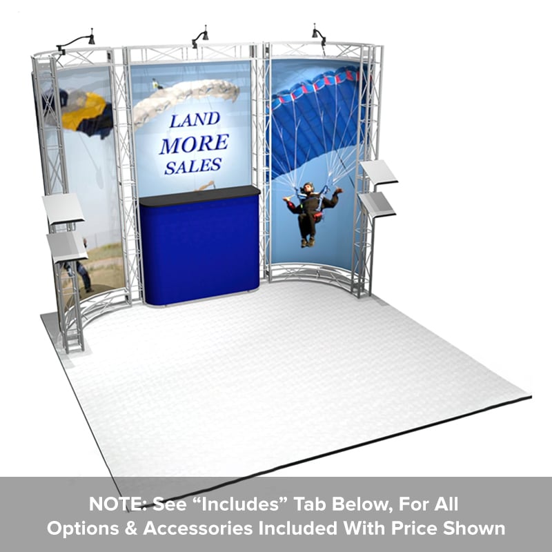 10 x 10 Aluminum Display Bodega