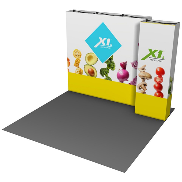 10' Backlit SEG Display Kit B, X1s Portable Lightbox