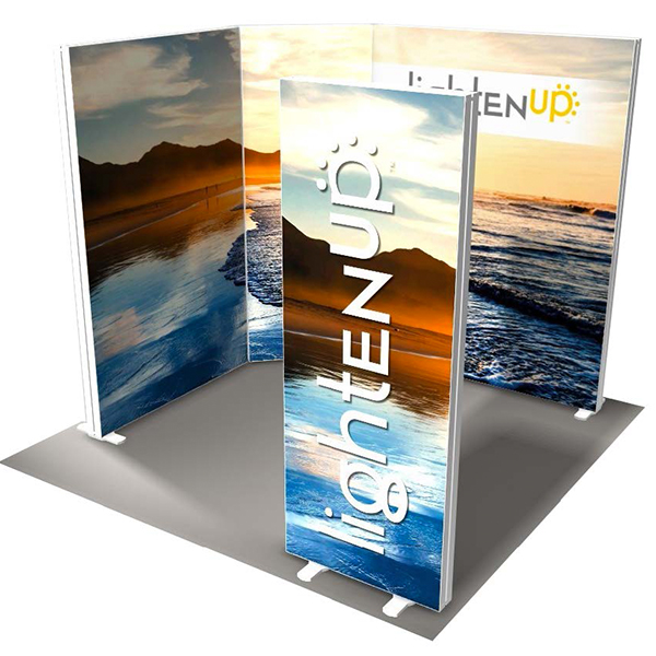 10ft LightenUP Backlit Display Kit A