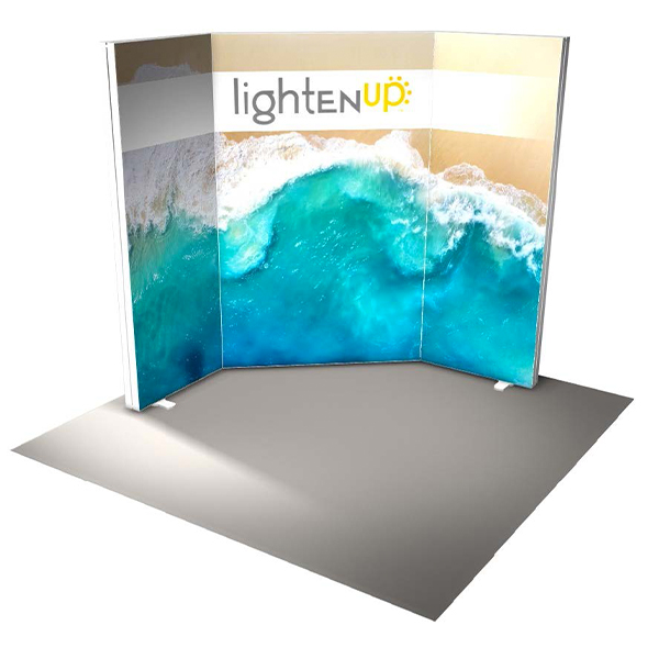 10ft LightenUP Backlit Display Kit D