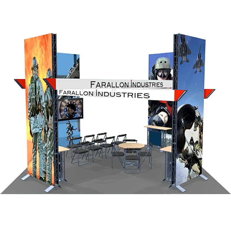 20 x 20 Open Design Display Hollywood