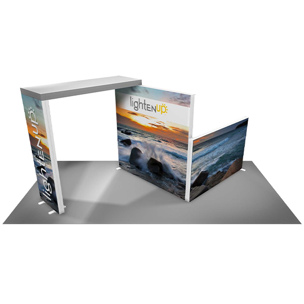 20ft LightenUP Backlit Display Kit B