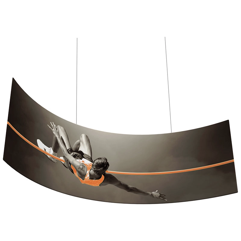 2D Curved Rectangle Overhead Structure