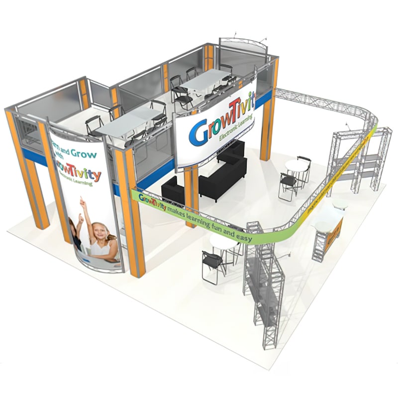 30 x 30 Two Story Display Growtivity
