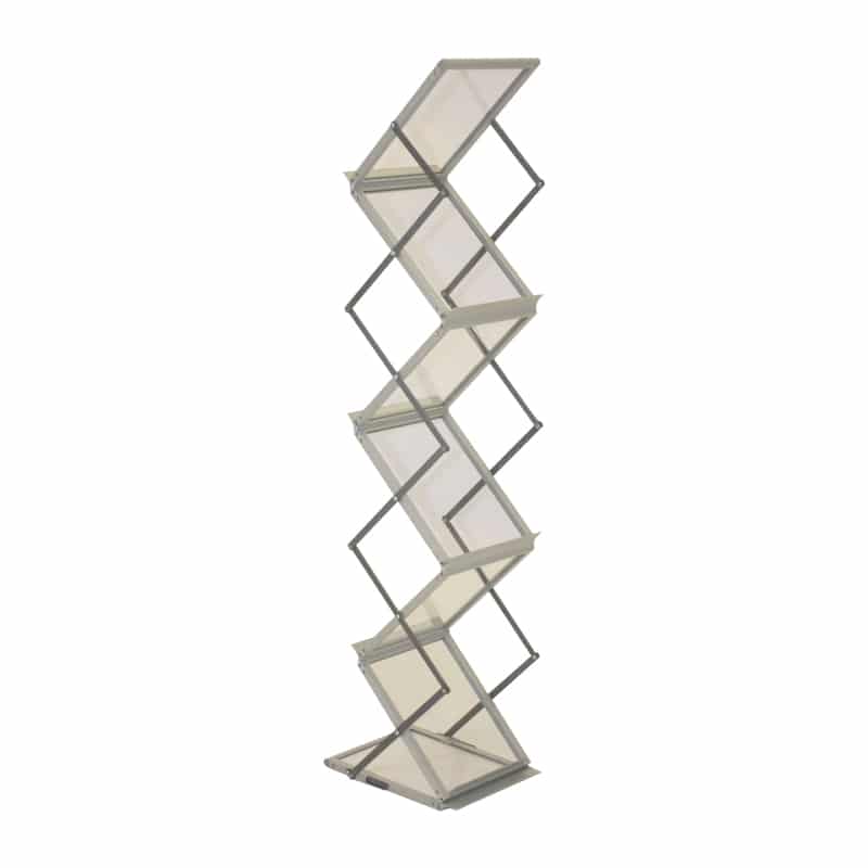 6 Pocket Literature Stand Zed Up Lite