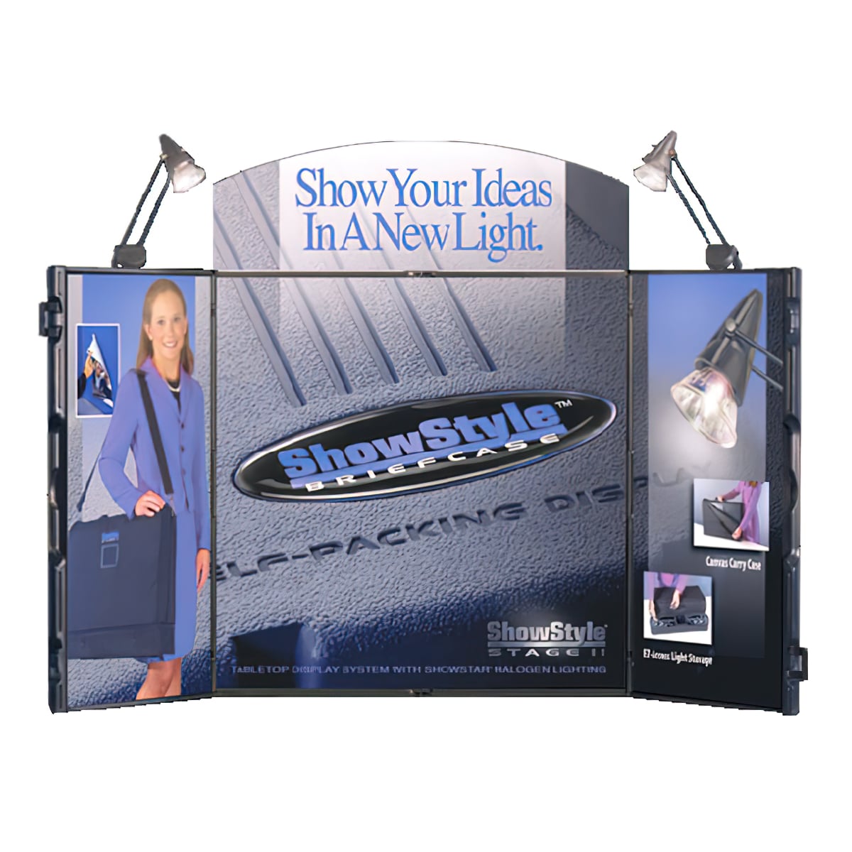 Brief Case Display Upgrade Show Style Stage II