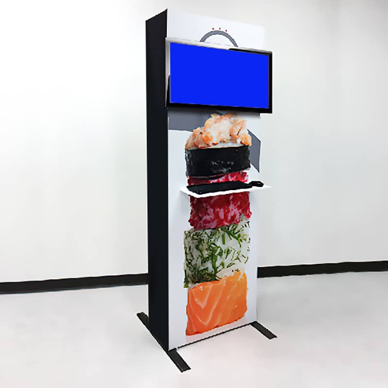 Double-sided Portable Media Station