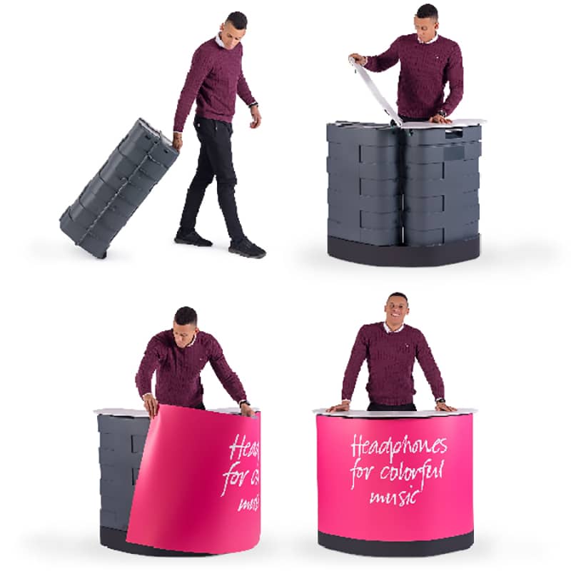 Trade show display product photo