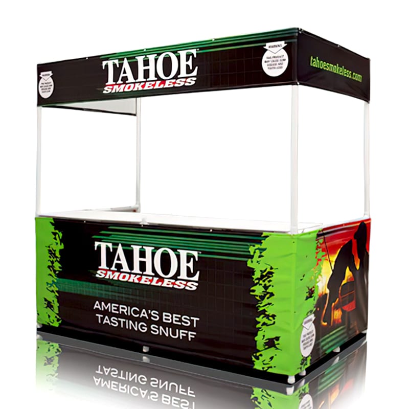 Portable Branded Gazebo-8 foot Valance